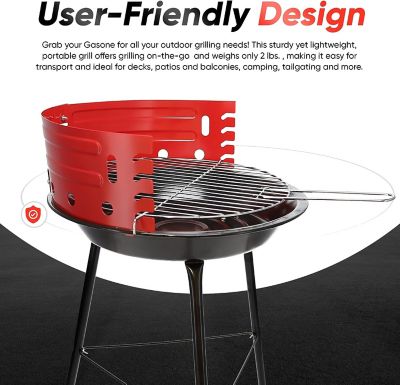 Image showing  Portable Charcoal Grill