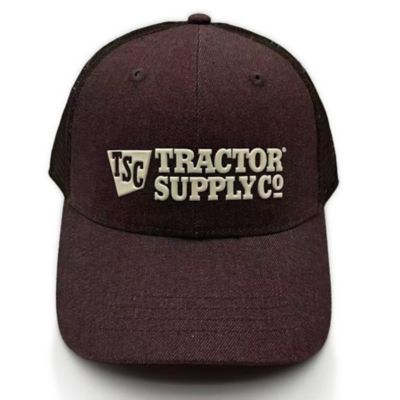 Tractor Supply Trucker Cap With Rubber Logo