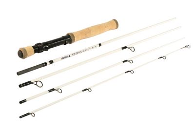 Maxxon Outfitters VERSA 2-IN-1 FLY & SPIN Travel Rod VERSA 7FT 6IN 5PC WHT ROD