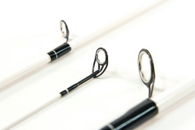 Image showing  Versa 7 ft. 6 in. 2-in-1 Fly and Spin Travel Rod, White, 5 pc.