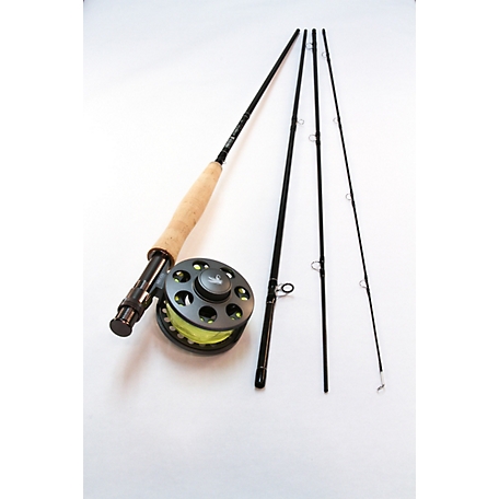 Maxxon Outfitters STONE FLY 4WT FLY FISHING COMBO 8FT 6IN 4PC at