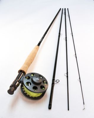 Maxxon Outfitters 9 ft. Stone Fly 5wt Fly Fishing Rod and Reel Combo, 4 pc.