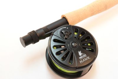 Image showing  9 ft. Timber Hawk 5wt Fly Fishing Rod and Reel Combo, 4 pc.