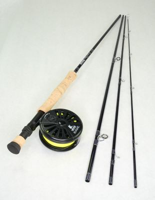 8WT Fly Rod And Reel Combo 9FT Fly Fishing Rod & Pre-spooled Aluminum Reel