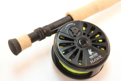 Image showing  TIMBER HAWK 8WT FLY FISHING COMBO 9FT 4PC