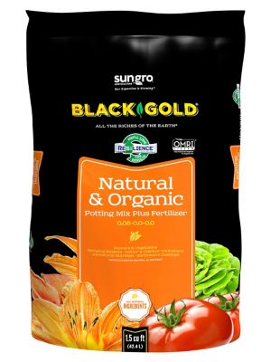 Black Gold Natural and Organic Potting Mix This potting soil was very easy to work with