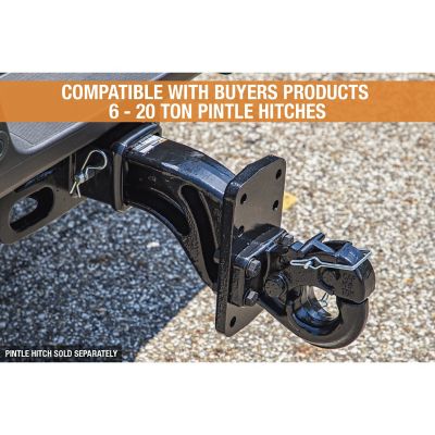 Image showing  3 in. 30,000 lb. Capacity 4-Position Pintle Hitch Mount