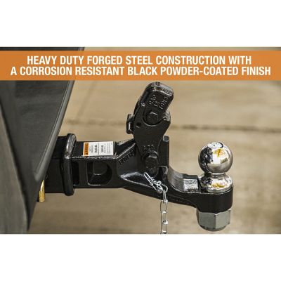 Image showing  2-1/2 in. Receiver-Mounted Combination Hitch with 2-5/16 in. Ball, 12-Ton Capacity