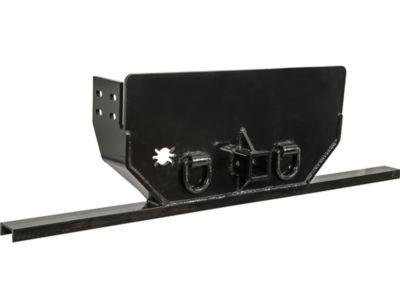 Buyers Products Hitch Plate wit Receiver for GMC/Chevy/International 4500-6500 (2019+) - Bottom Channel