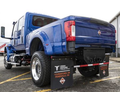 Image showing 5 th Buyers Products Hitch Plate wit Receiver for GMC/Chevy/International 4500-6500 (2019+), Bottom Channel