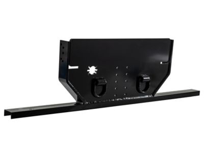 Image showing  20,000 lb. Capacity Hitch Plate with Pintle Mount for Chevy/GM 3500 Cab and Chassis, Bottom Channel