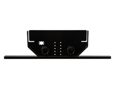 Image showing  20,000 lb. Capacity Hitch Plate with Pintle Mount for Chevy/GM 3500 Cab and Chassis, Bottom Channel