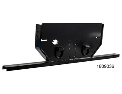 Image showing 6 th Buyers Products 20,000 lb. Capacity Hitch Plate with Pintle Mount for Chevy/GM 3500 Cab and Chassis, Bottom Channel