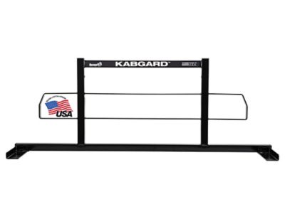 Buyers Products KabGard Heavy-Duty Steel Pickup Truck Headache Rack Bundle with Standard Mounting Brackets