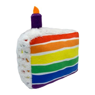 Huxley & Kent Dog Toy Power Plush FUNFETTI CAKE-LG