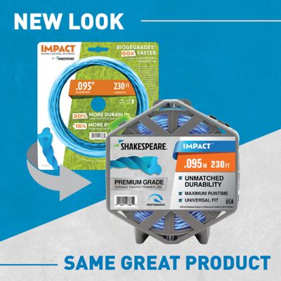 Image showing  0.095 x 230 ft. Impact Trimmer Line