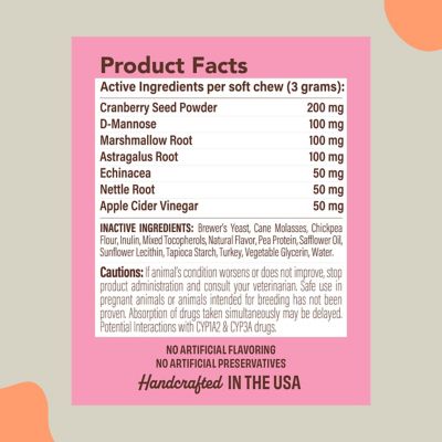 Image showing  Urinary and Bladder Chewable Supplement for Dogs, 90 ct.