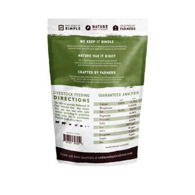 Image showing  10 Fine Premium Mineral Salt Cattle Feed, 5 lb.