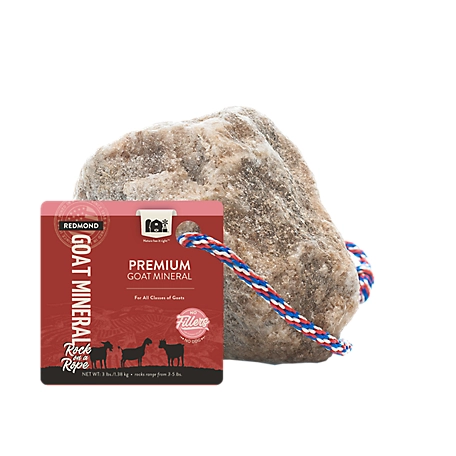 Redmond Rock on a Rope Premium Goat Mineral, 3 lb.