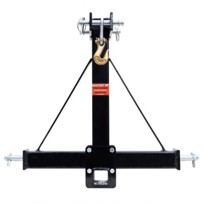 Image showing  Heavy-Duty 3-Point Log Skidder Deluxe With Chain and Bonus 2 in. Receiver Hitch