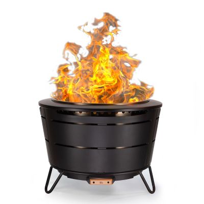 TIKI Brand 27.5 in. Reunion Smokeless Wood-Burning Fire Pit