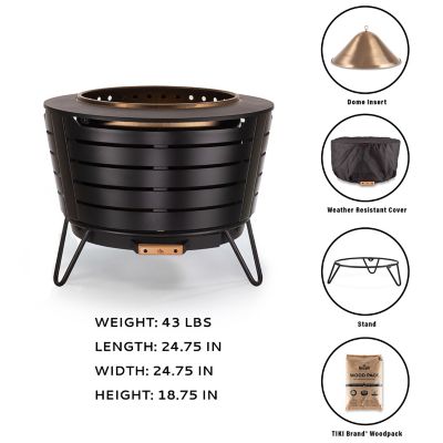 Image showing 6 th TIKI Brand Patio Smokeless Fire Pit