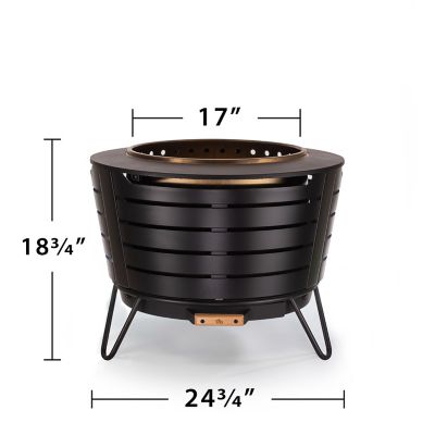 Image showing 7 th TIKI Brand Patio Smokeless Fire Pit