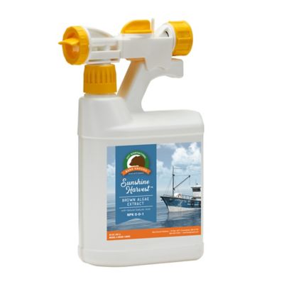 Just Scentsational Brown Algae with Natural Salicylic Acid one quart in a Mixing Hose End Sprayer