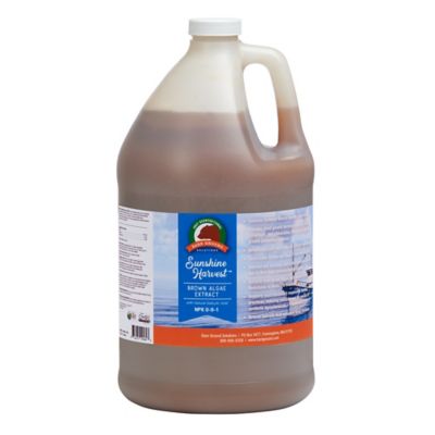 Just Scentsational Liquid Fish Fertilizer with Brown Algae Extract and Chitosan by Bare Ground, 1 gal.