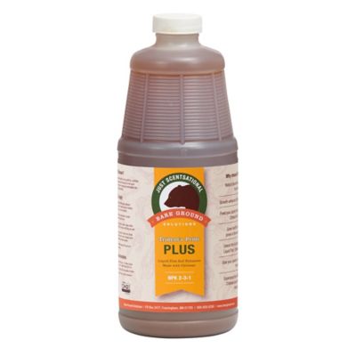 Just Scentsational Liquid Fish Fertilizer with Brown Algae Extract and Chitosan by Bare Ground, 1 qt.