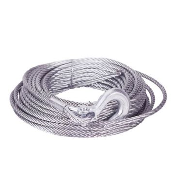 Mile Marker 3/8" X 100 FT. CABLE & HOOK