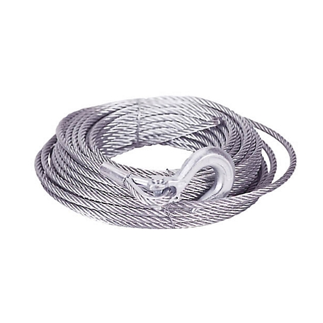 Mile Marker 3/8" X 100 FT. CABLE & HOOK