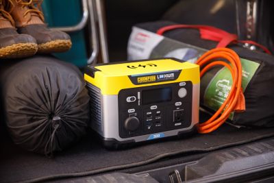 Image showing 9 th Champion Power Equipment 600/300-Watt Lithium-Ion Solar Generator Portable Power Station Backup Battery, 285Wh