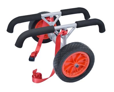 Malone 250 lb. Capacity Traverse HD Bunk Canoe/Kayak Cart with Airless Wheels