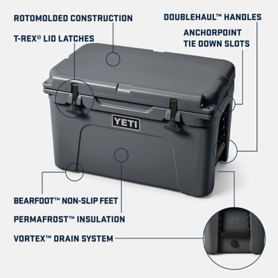 Image showing 5 th YETI 34 qt. Tundra 45 Hard-Sided Cooler