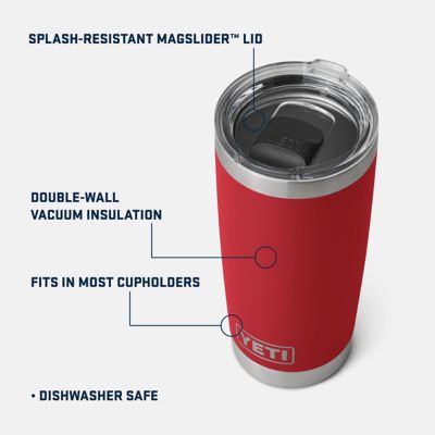 Image showing YETI 20 oz. Rambler Tumbler