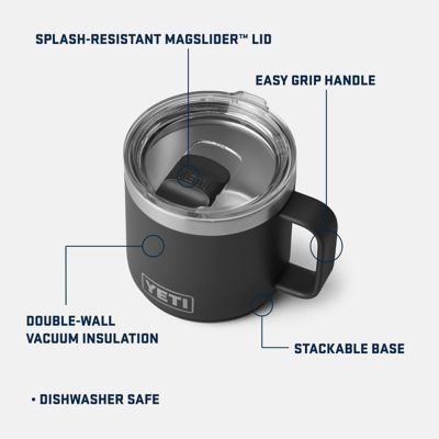 Image showing 5 th YETI 14 oz. Rambler Stackable Mug