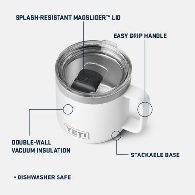 Image showing 5 th YETI 14 oz. Rambler Stackable Mug