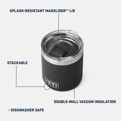 Image showing 5 th YETI 10 oz. Rambler Stackable Lowball