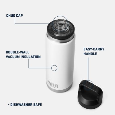 Image showing 5 th YETI 26 oz. Rambler Water Bottle with Chug Cap