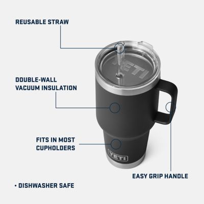 Image showing  35 oz. Rambler Straw Mug