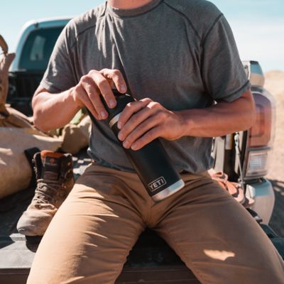 Image showing  18 oz. Rambler Water Bottle with Chug Cap