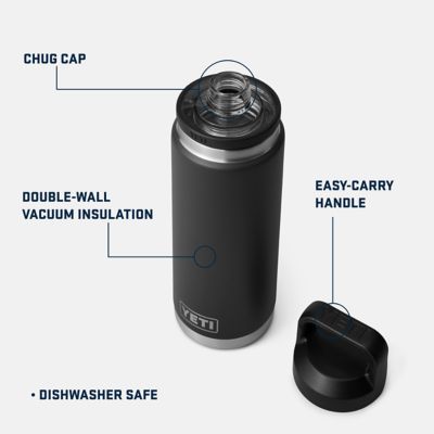 Image showing 5 th YETI 26 oz. Rambler Water Bottle with Chug Cap