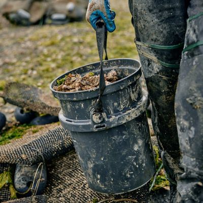 Image showing 7 th YETI 5 gal. LoadOut Bucket, Charcoal