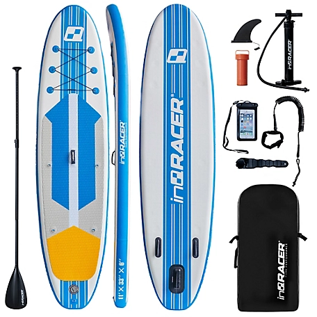 inQracer 11 ft. Inflatable Stand Up Paddle Board with Accessories