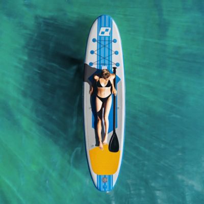 Image showing  11 ft. Inflatable Stand-Up Paddle Board with Accessories