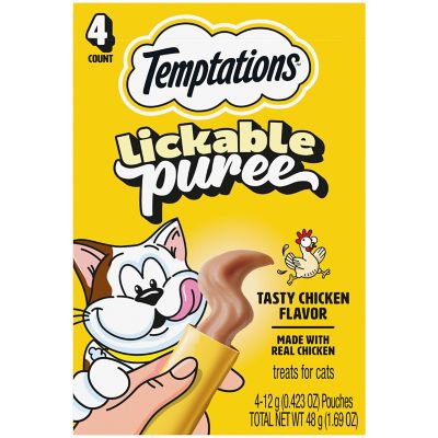 Temptations Creamy Chicken Puree, 4 ct.