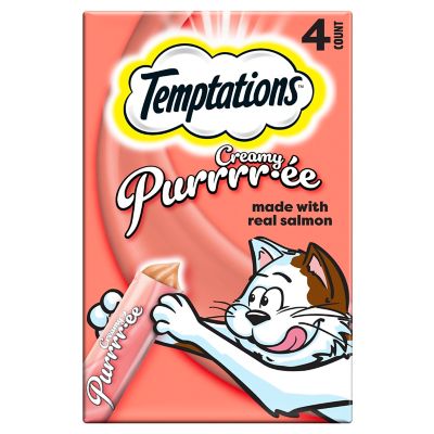 Temptations Creamy Purree Salmon 4 ct.