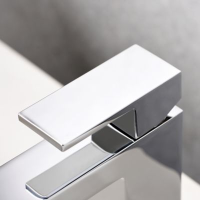 Image showing  Rift Single Hole Single Handle Bathroom Faucet Rust Resist in Polished Chrome