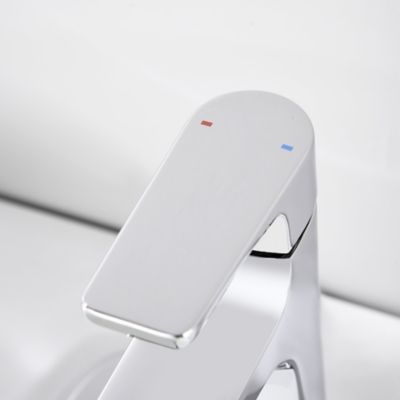 Image showing  Dean Single Hole Single-Handle Lavatory Bathroom Faucet Rust Resist in Polished Chrome